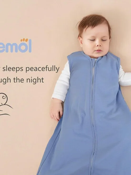 Baby Sleep Sack 6-12 Months, 100% Cotton Sleeping Sack for Newborn and Infant, 3 - Picture 6 of 7